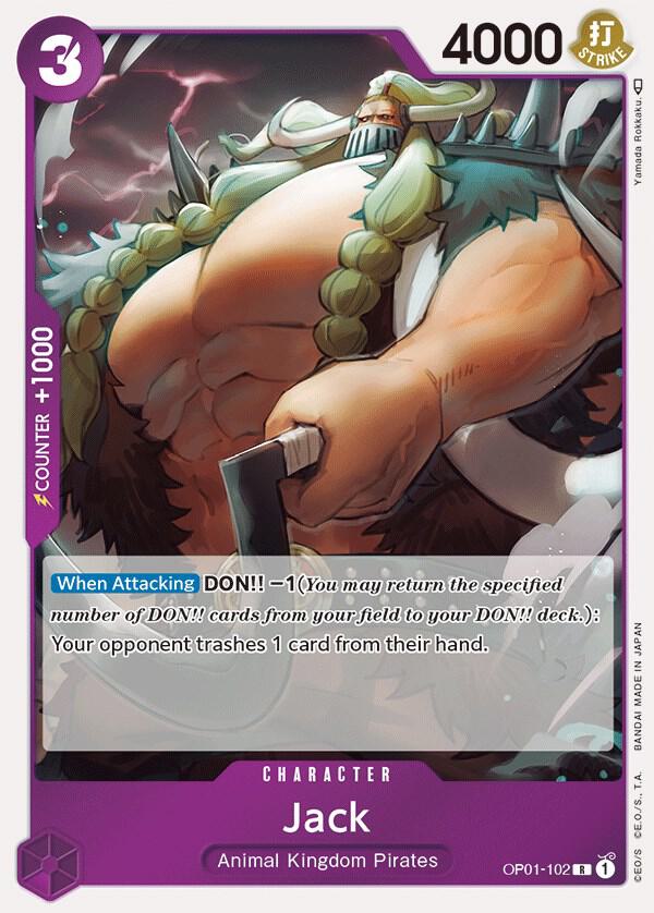 Jack OP01-102 – Romance Dawn | One Piece TCG