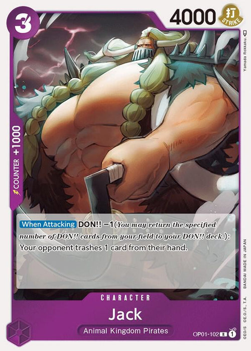 Jack OP01-102 – Romance Dawn | One Piece TCG