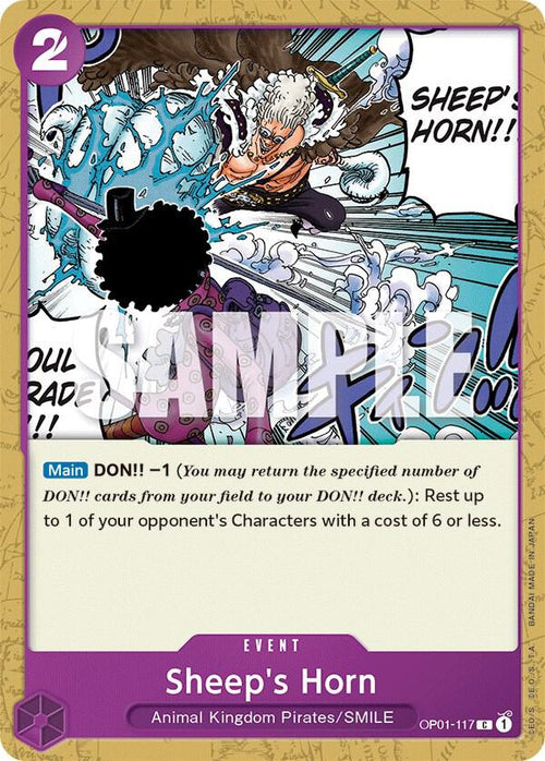 Sheep's Horn OP01-117 – Romance Dawn | One Piece TCG