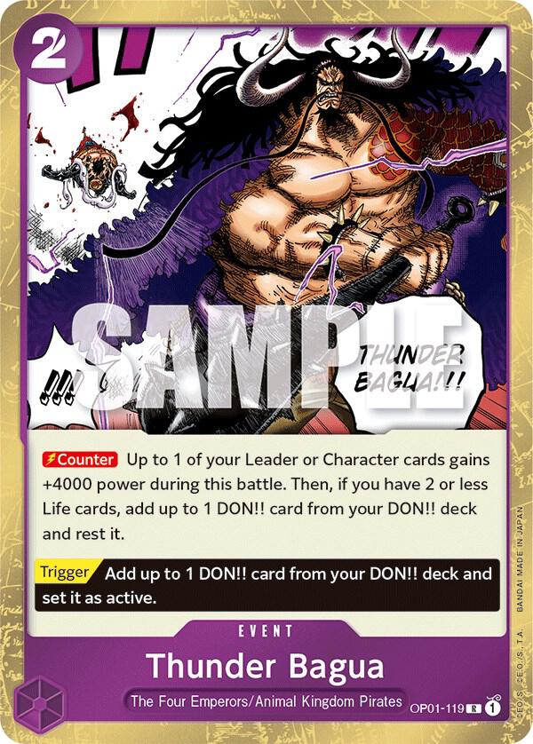 Thunder Bagua OP01-119 – Romance Dawn | One Piece TCG