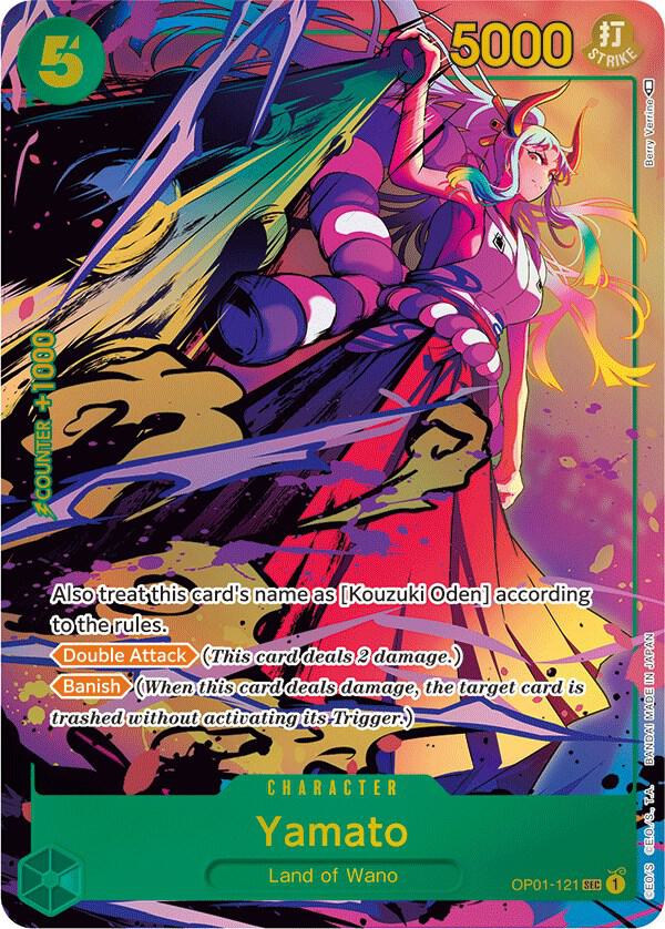 Yamato Alternate Art OP01-121 – Romance Dawn | One Piece TCG