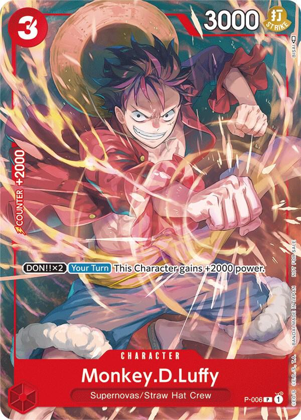 Monkey.D.Luffy Tournament Pack Vol. 1 2023 P-006 | One Piece TCG