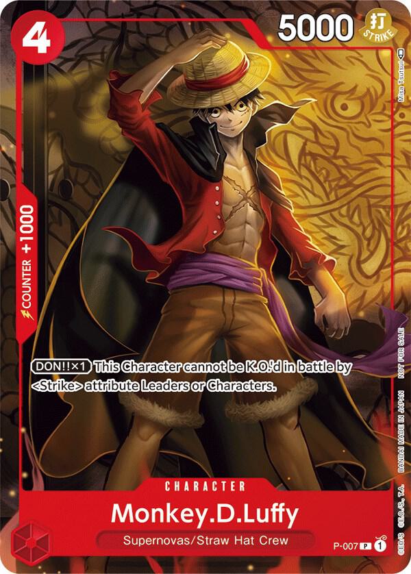 Monkey.D.Luffy Tournament Pack Vol. 1 2023 P-007 | One Piece TCG