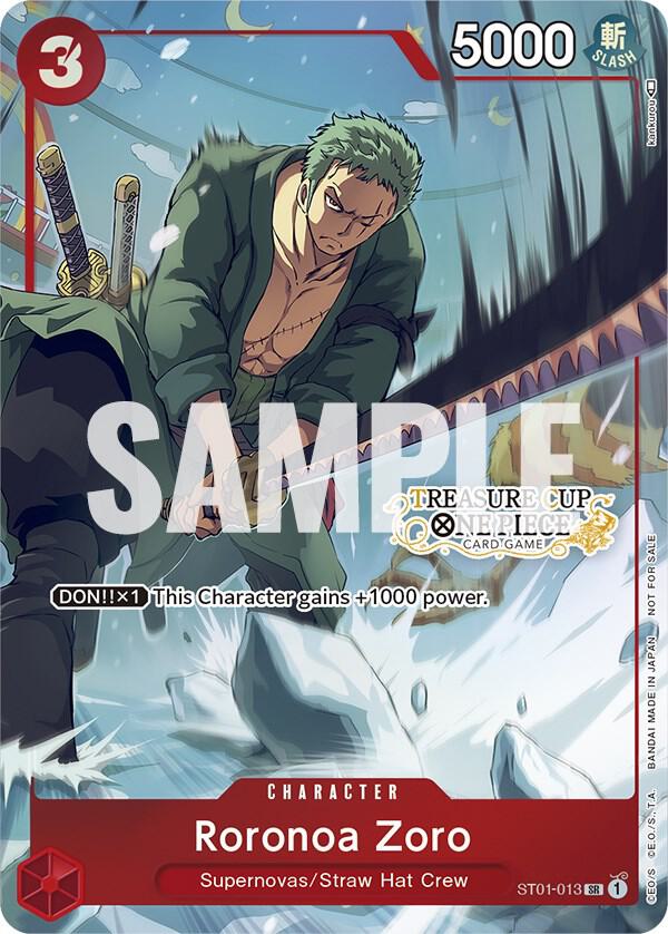 Roronoa Zoro Treasure Cup 2023 ST01-013 | One Piece TCG