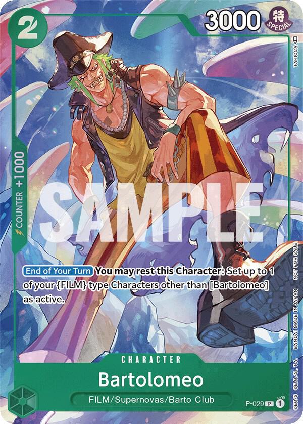Bartolomeo Event Pack Vol. 1 2023 P-029 | One Piece TCG