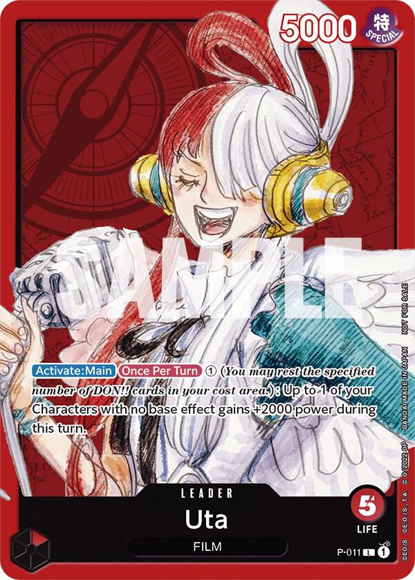 Uta One Piece Film Red Promotion 2022 P-011 | One Piece TCG