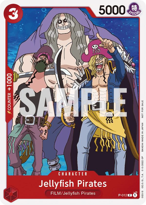 Jellyfish Pirates One Piece Film Red Promotion 2022 P-012 | One Piece TCG