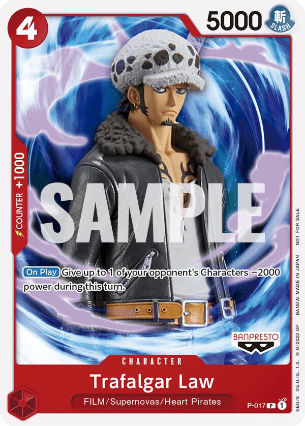Trafalgar Law One Piece Film Red Promotion 2022 P-017 | One Piece TCG