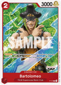 Bartolomeo One Piece Film Red Promotion 2022 P-018 | One Piece TCG