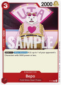 Bepo One Piece Film Red Promotion 2022 P-019 | One Piece TCG