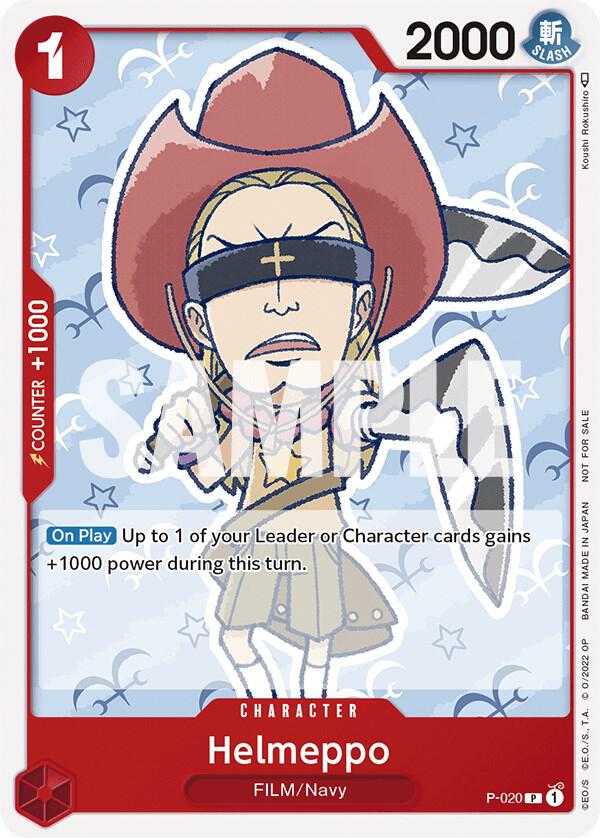 Helmeppo One Piece Film Red Promotion 2022 P-020 | One Piece TCG