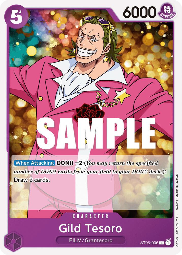 Gild Tesoro ST05-006 – Starter Deck 5: Film Edition | One Piece TCG