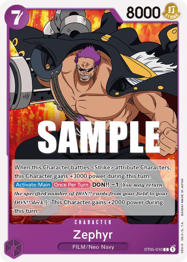 Zephyr ST05-010 – Starter Deck 5: Film Edition | One Piece TCG