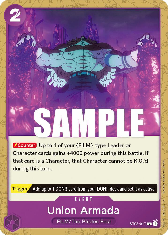Union Armada ST05-017 – Starter Deck 5: Film Edition | One Piece TCG