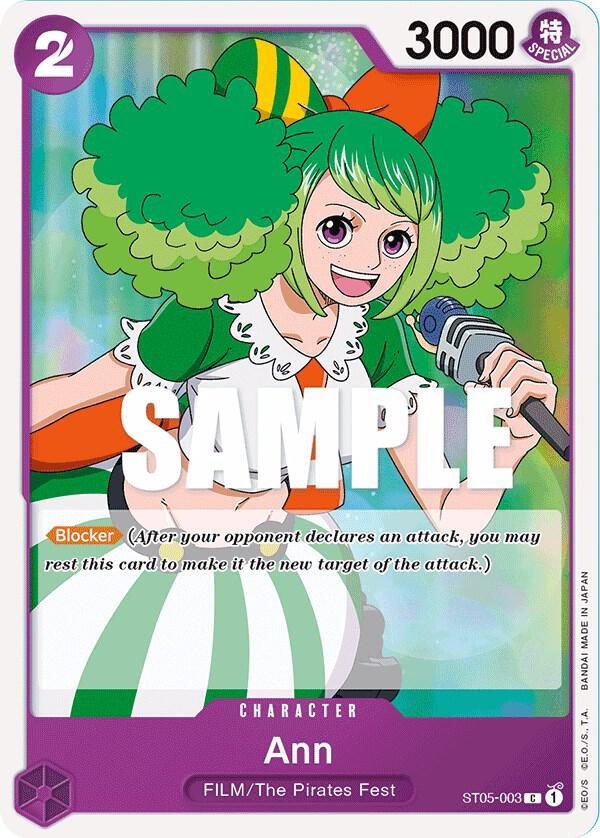 Ann ST05-003 – Starter Deck 5: Film Edition | One Piece TCG