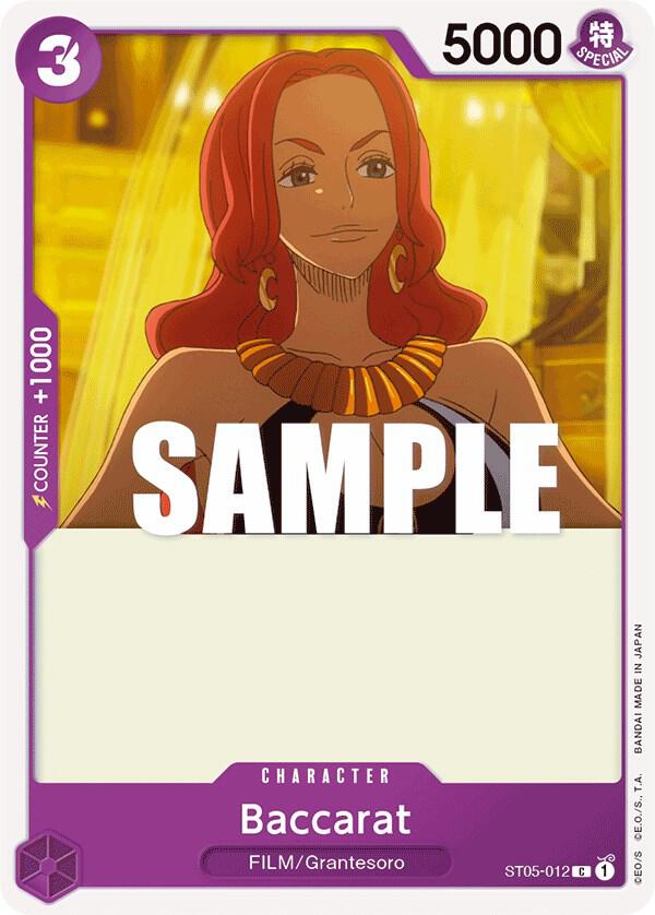 Baccarat ST05-012 – Starter Deck 5: Film Edition | One Piece TCG