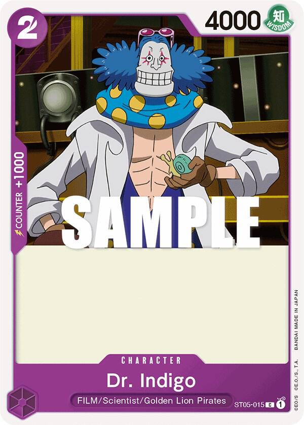 Dr. Indigo ST05-015 – Starter Deck 5: Film Edition | One Piece TCG