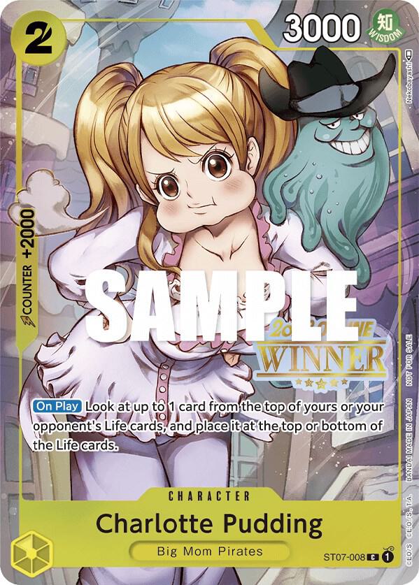 Charlotte Pudding Online Regional 2023 Winner ST07-008 | One Piece TCG