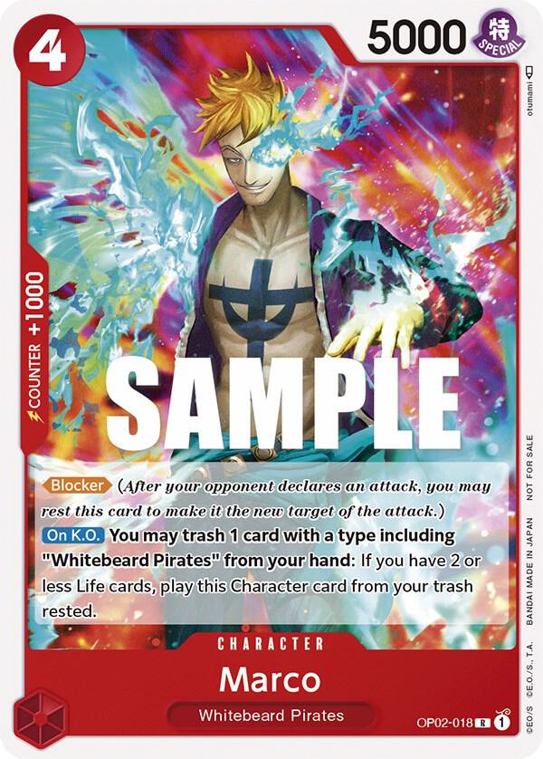Marco Promotion Pack 2023 March OP02-018 | One Piece TCG
