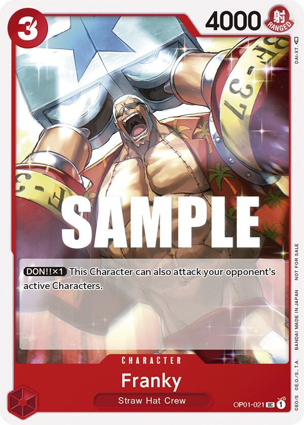 Franky Tournament Pack Vol. 2 OP01-021 | One Piece TCG