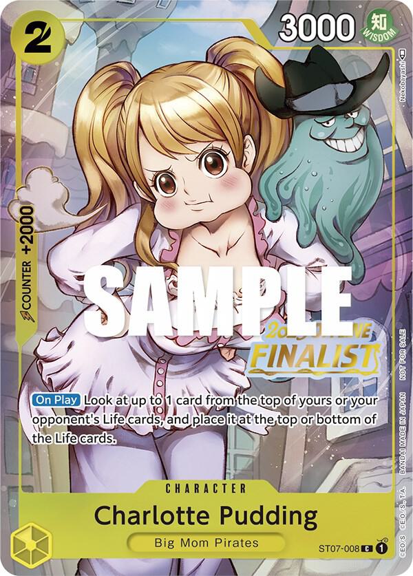 Charlotte Pudding Offline Regional 2023 Finalist ST07-008 | One Piece TCG