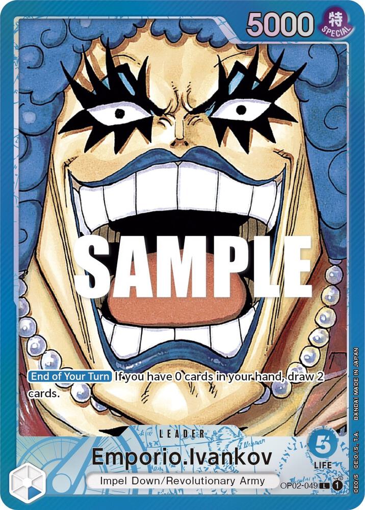 Emporio.Ivankov Alternate Art OP02-049 – Paramount War | One Piece TCG