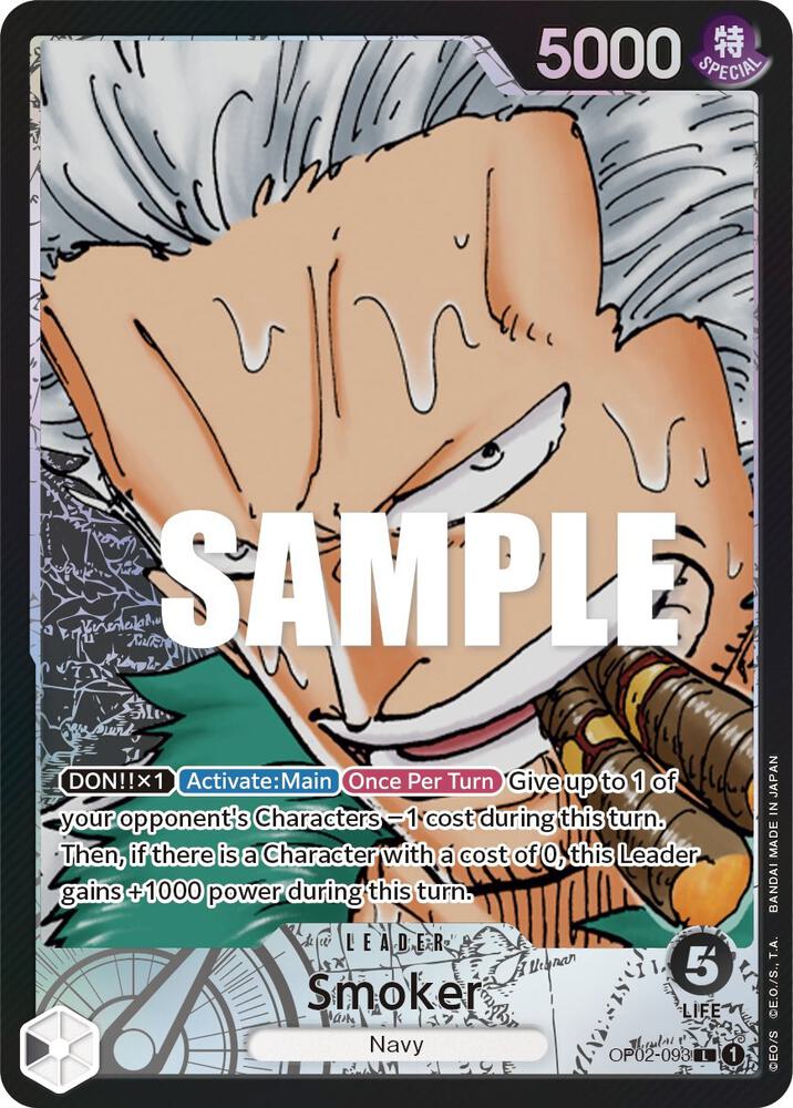 Smoker Alternate Art OP02-093 – Paramount War | One Piece TCG