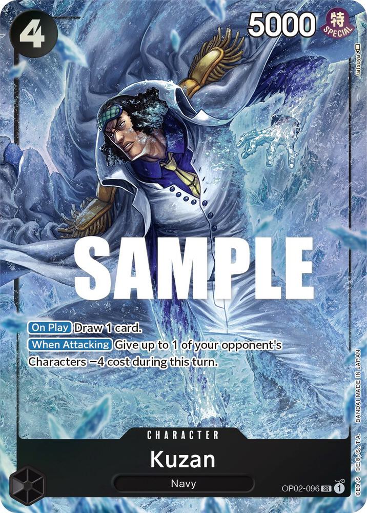Kuzan Alternate Art OP02-096 – Paramount War | One Piece TCG