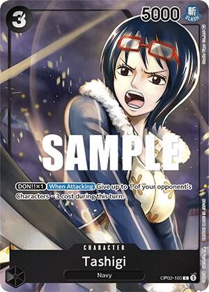 Tashigi Box Topper OP02-105 – Paramount War | One Piece TCG