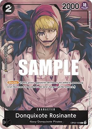 Donquixote Rosinante Box Topper OP02-108 – Paramount War | One Piece TCG
