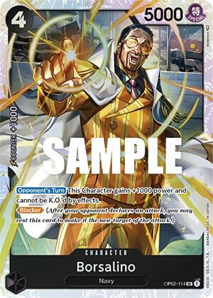 Borsalino OP02-114 – Paramount War | One Piece TCG