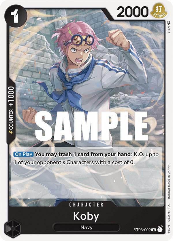 Koby ST06-002 – Starter Deck 6: Absolute Justice | One Piece TCG