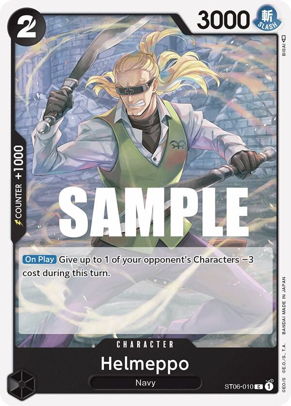 Helmeppo ST06-010 – Starter Deck 6: Absolute Justice | One Piece TCG