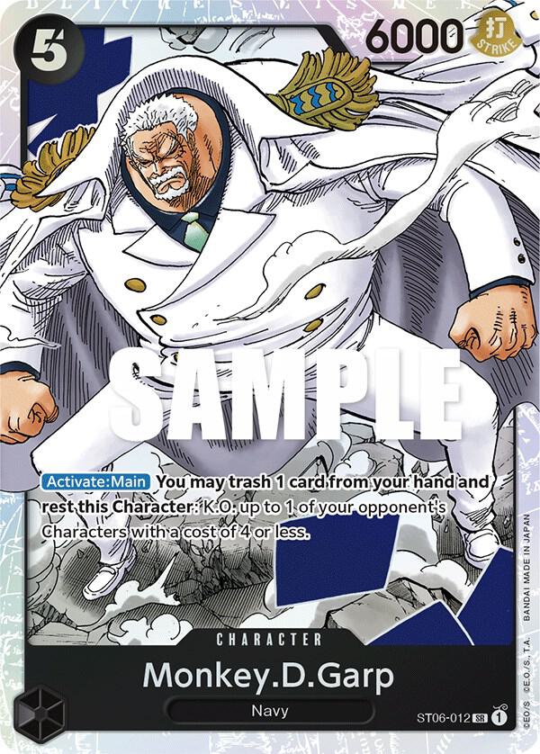 Monkey D. Garp ST06-012 – Starter Deck 6: Absolute Justice | One Piece TCG