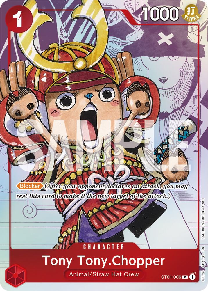 Tony Tony.Chopper Promotional Card Alternate Art ST01-006 | One Piece TCG