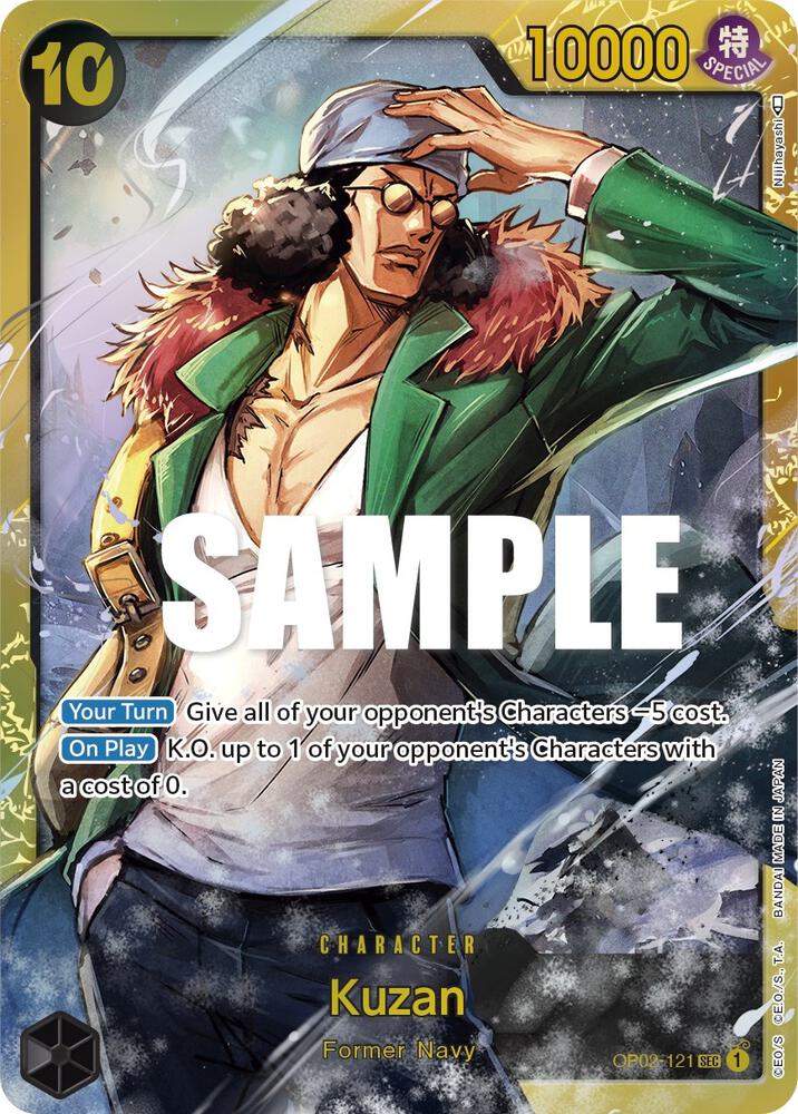 Kuzan OP02-121 – Paramount War | One Piece TCG