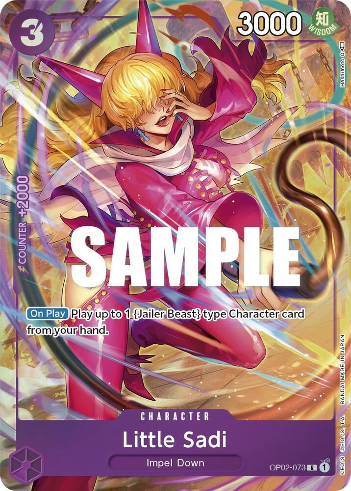 Little Sadi Alternate Art OP02-073 – Paramount War | One Piece TCG
