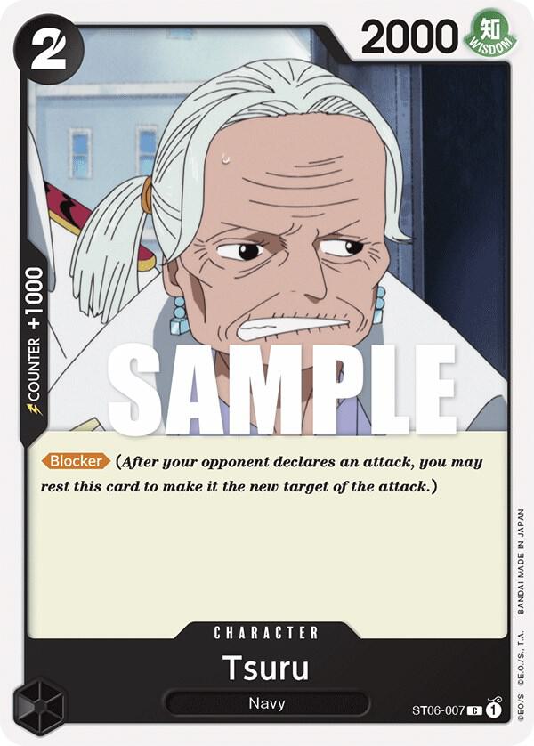 Tsuru ST06-007 – Starter Deck 6: Absolute Justice | One Piece TCG