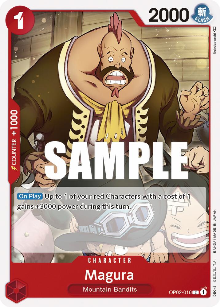 Magura OP02-016 – Paramount War | One Piece TCG