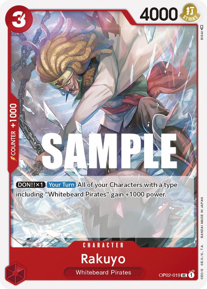 Rakuyo OP02-019 – Paramount War | One Piece TCG