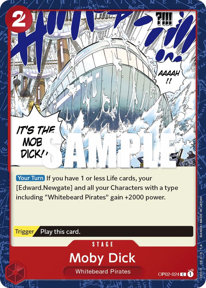 Moby Dick OP02-024 – Paramount War | One Piece TCG