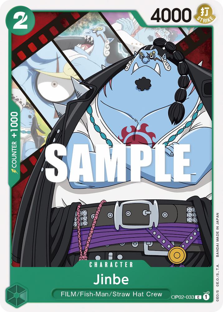 Jinbe OP02-033 – Paramount War | One Piece TCG