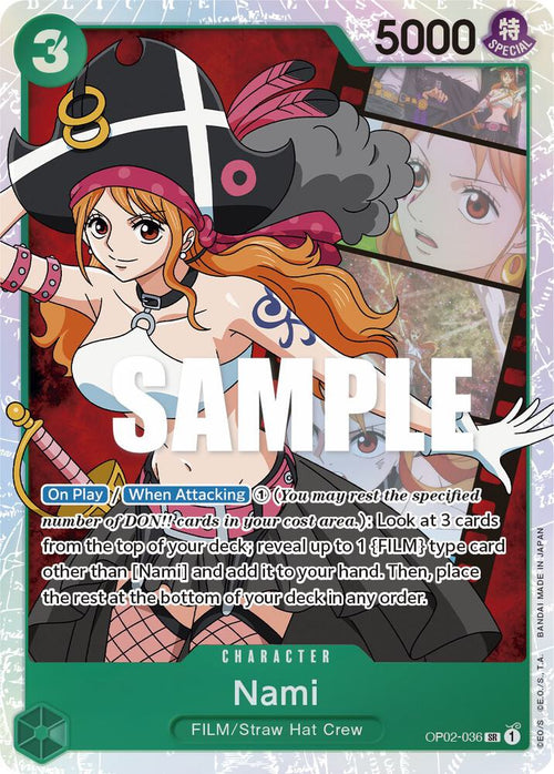 Nami OP02-036 – Paramount War | One Piece TCG