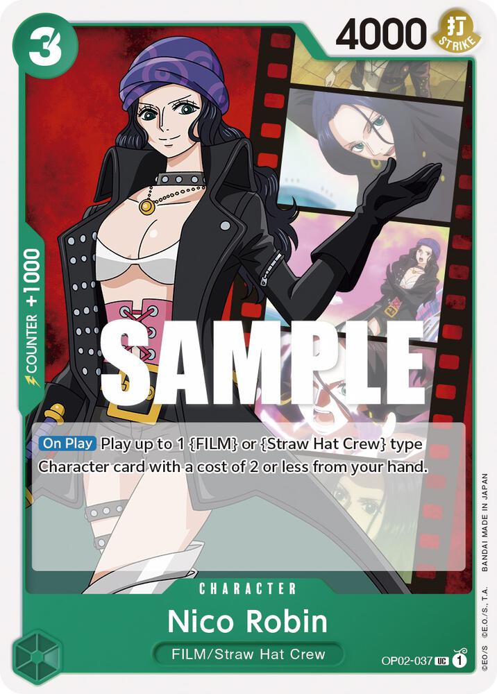 Nico Robin OP02-037 – Paramount War | One Piece TCG