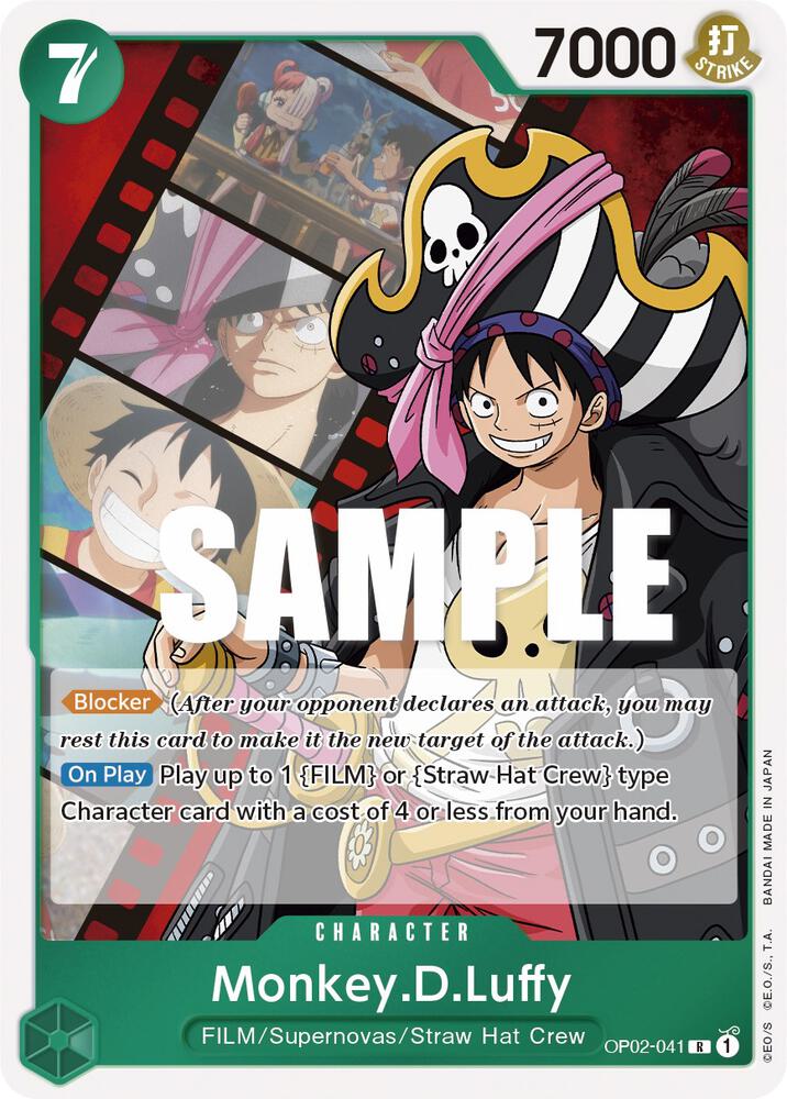 Monkey.D.Luffy OP02-041 – Paramount War | One Piece TCG