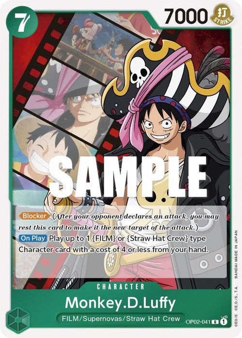 Monkey.D.Luffy OP02-041 – Paramount War | One Piece TCG