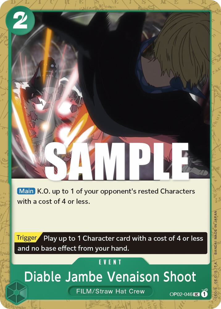 Diable Jambe Venaison Shoot OP02-046 – Paramount War | One Piece TCG