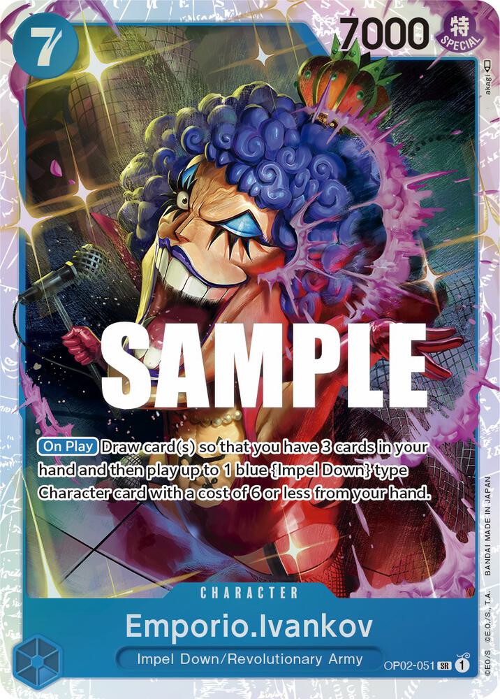 Emporio.Ivankov OP02-051 – Paramount War | One Piece TCG