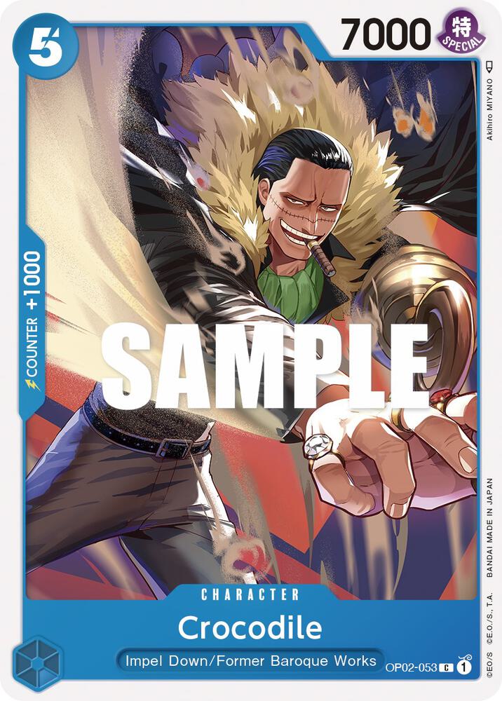 Crocodile OP02-053 – Paramount War | One Piece TCG