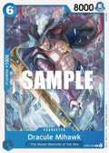 Dracule Mihawk OP02-055 – Paramount War | One Piece TCG